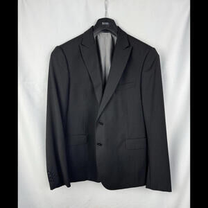 Emporio Armani M Line Blazer Jacket Black Size 52 EU, 42 US